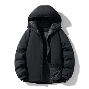 得物潮流高品质冬季连帽加绒加厚棉衣撞色棉服外套MY5568-P95图片