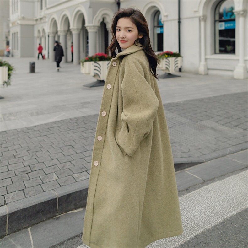 大货已出！茧型定制加厚羊毛呢外套（30%）8505A-9926，女装毛呢外套，依依服饰