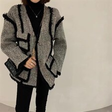 冬季翻边上衣，其它，深度