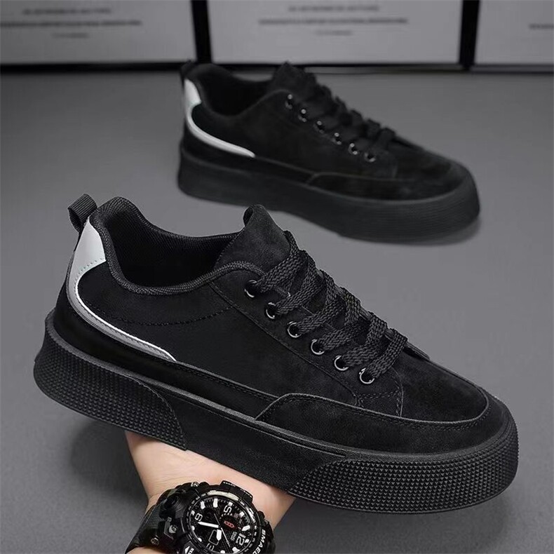 X4262-80男鞋新款运动休闲皮鞋板鞋秋季潮鞋，男鞋皮鞋，星座1407-3