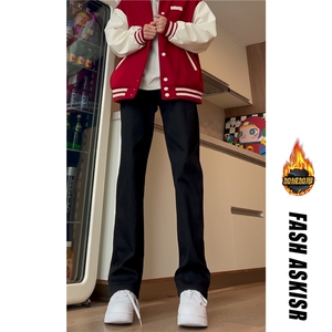 抖音得物品质百搭牛仔裤212-2-DY154-特P60 加绒特P65图片