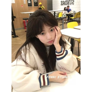 有货DHT283-特批80重磅三彩尼满刺绣棒球棉服图片