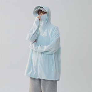UPF50+夏季宽松冰丝可拆卸帽防晒衣户外钓鱼服XZ811A-FS15-P55图片
