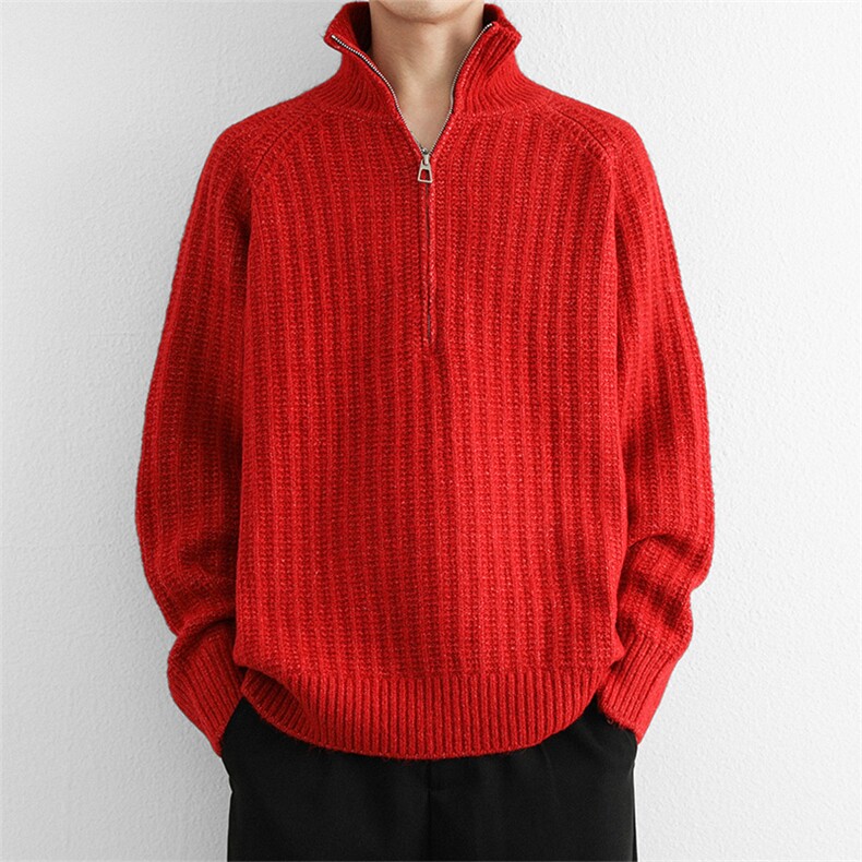 重磅老钱针织衫毛衣男秋冬厚款高级感套头潮牌休闲内搭衣服,男装针织衫/毛衣,星座914