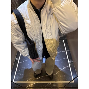 【有货】D8214-P105抖音高质量冬季美式飞行解构夹克棉服外套图片