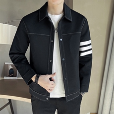 店主风~2025秋季新款三条杆设计休闲夹克外套K371/P100，男装夹克，电商B331