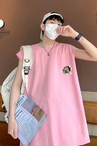 已注册直播抖音得物品质250克重磅纯棉男无袖背心T恤T578P28控39图片