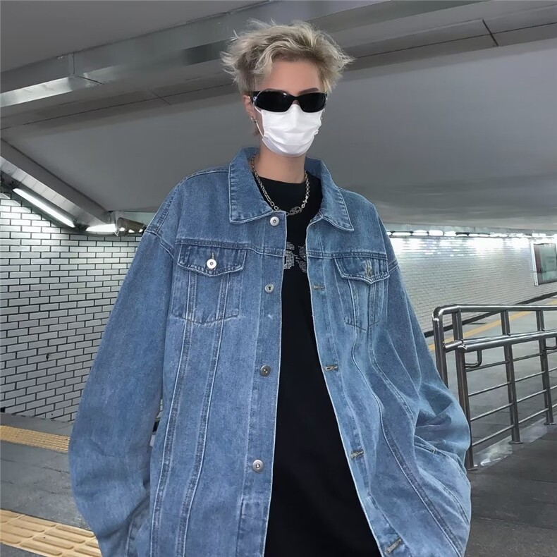 大码美式秋季夹克新款男时尚潮外套FW01P65,男装夹克,星座1116-2