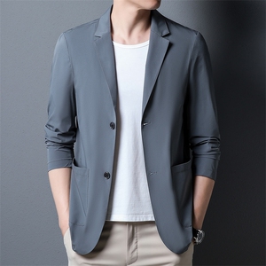 BWA2680钱塘2020-2男士夏秋季西服时尚休闲纯色防晒衣量大价优P95图片