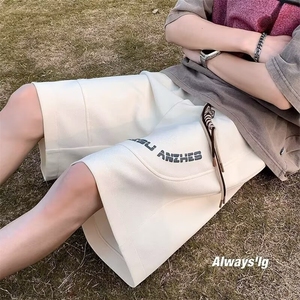 新款时尚简约流行潮流日系重磅贴标绿色工装短裤男大码夏季无品牌图片