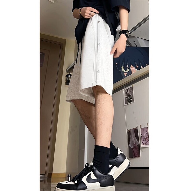 直播65%华棉五分裤短裤休闲裤K45特批30,男装休闲裤,星座617B