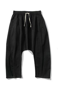 白底平铺 春夏大码日系工装哈伦裤港风垮裤休闲裤潮男女 K278/P60图片