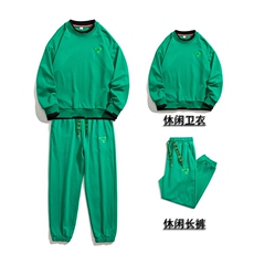 1春季新款休闲圆领假两件情侣青春套头卫衣套装7144P98控128，男装卫衣，星座226-2