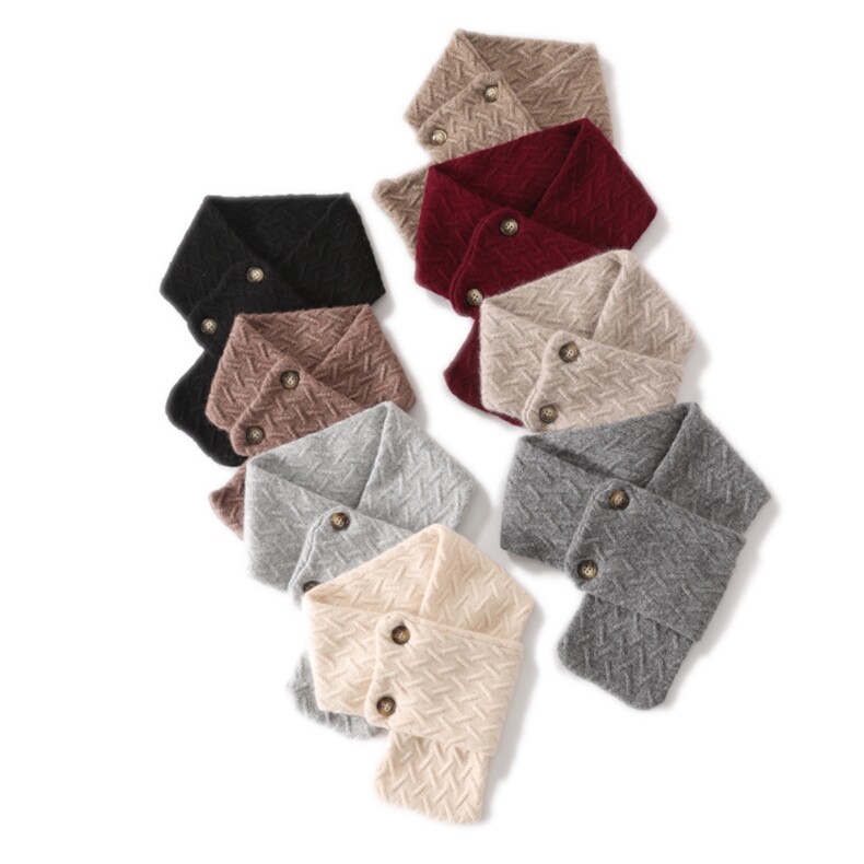 山羊绒围巾女冬季保暖情侣格子百搭男士羊毛高档围脖，围巾，九月九羊绒