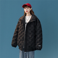 1定制面料中性风棉衣女半高领棉衣男外套女8707P125控168，女装棉衣/棉服，星座226-2