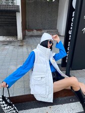 免洗羽绒马甲，女装马甲，裳之恋语