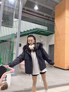 爆版大毛领派克服外套好卖排单款图片