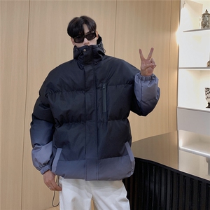 港风防水渐变色冲锋衣棉衣男成分:聚酯纤维MY77095P120控168图片