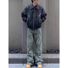重工水洗解构做旧夹克外套JK0118-P95，男装夹克，星座313A(原308A-2)