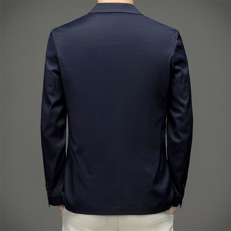 春秋西装男士外套宽松中青年商务便西上衣休闲西服YYA33610-P180,男装西服,星座1105-3