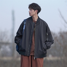 春季新品时尚绣花夹克高级感潮流宽松百搭夹克外套CYJK9250-P80，男装夹克，电商A128