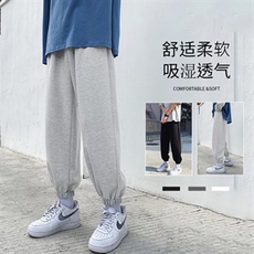 2023秋冬卫裤高弹健康布聚酯纤维WK602-1特批22，男装休闲裤，星座718-1