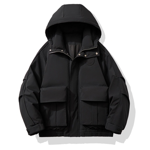 男士冬季户外工装大口袋加厚羽绒服 D213-3203-P440图片