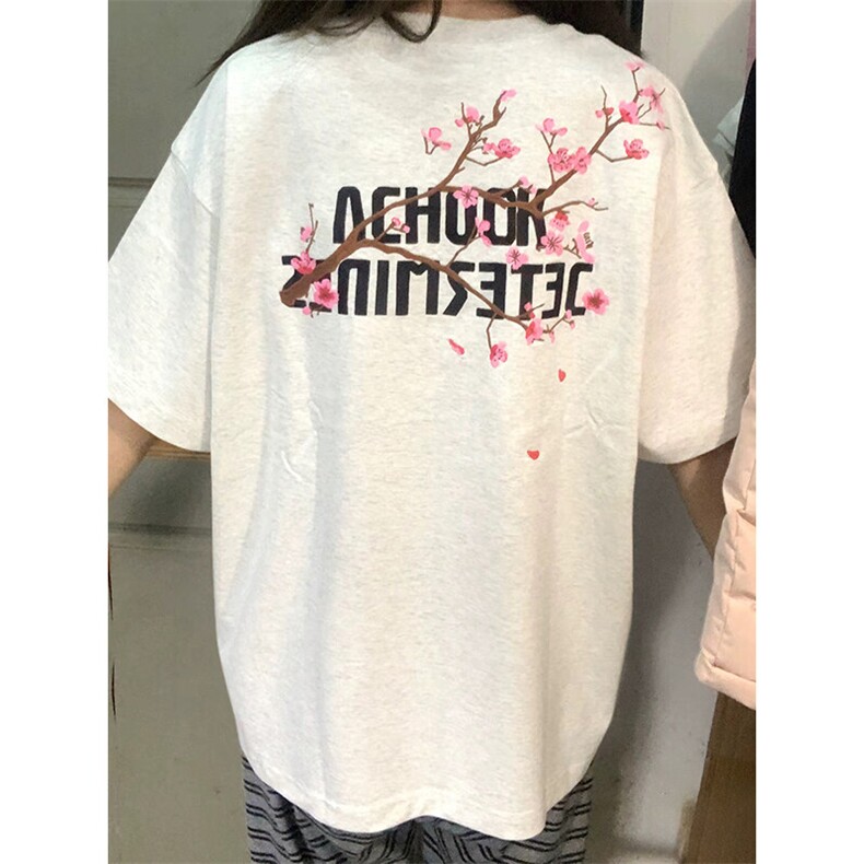 万针全刺绣工艺抖音得物高品质260克重磅纯棉双纱美式高街短袖T恤,男装T恤,电商A486