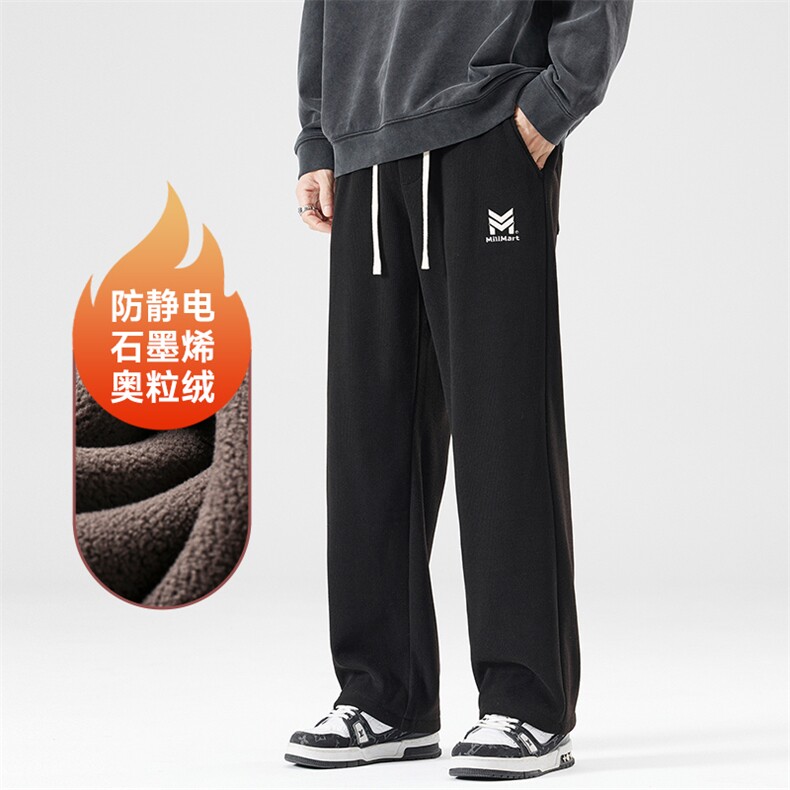 A178-1DY586AP90奥粒绒秋冬季美式休闲针织卫裤,男装休闲裤,电商A178-1