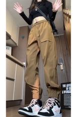 主推款5个颜色S-4XL大码防水冲锋裤休闲束脚裤K828特P45控68，男装休闲裤，电商A309