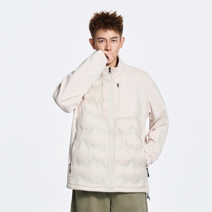 冬季美式开衫立领拼接轻薄羽绒服90白鸭绒 XZ309 Y95659  P115图片