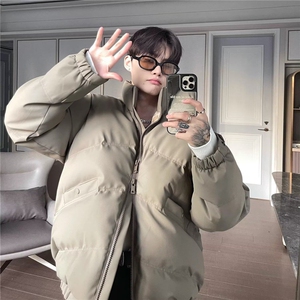 【有货】DW227-P93冬季立领棉衣男女宽松加厚棉袄保暖面包棉服图片