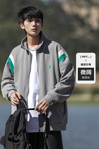秋季新款潮流爱心皮标cityboy风针织外套WT3401-P55控88图片