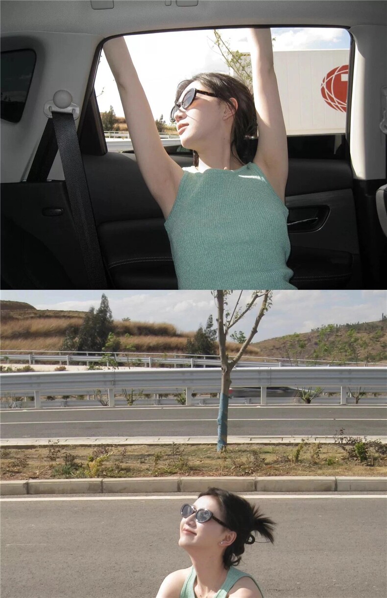 法式小清新绿色无袖吊带背心女夏季短款甜辣,女装背心吊带,沐策羊绒
