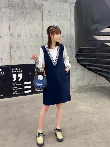 秋款连衣裙，女装连衣裙，莫妮菲