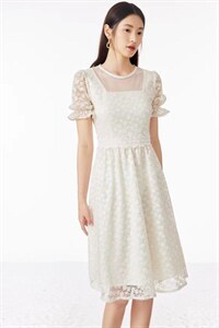 现货 夏季气质女人味连衣裙,女装连衣裙,牛牛原创