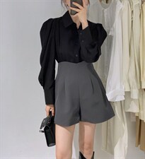 百搭衬衫，女装衬衫，驿谷