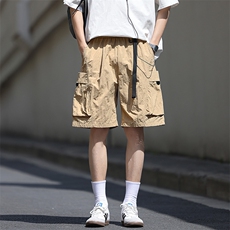 夏季工装短裤男ins潮牌休闲百搭潮流痞帅五分裤D0501-P48，男装牛仔裤，星座308B-2