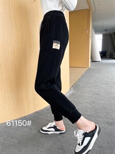 冬季新款超柔复合卫裤系列,女装休闲裤,千百莲