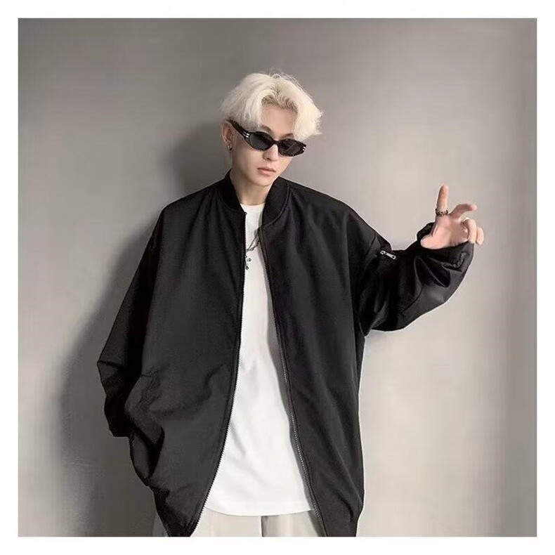 1506-1/JXK171/P42新款高街休闲棒球潮牌潮流宽松学生飞行夹克，男装夹克，星座1506-1