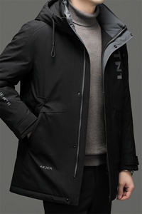 DF22633钱塘2020-2中年男士冬季厚款时尚休闲有帽羽绒服P280图片