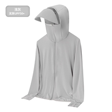 外贸跨境2025夏季新款带护目潮流防紫外线超薄防晒服FS239-P23，男装防晒衣，星座1816-2（原1210–2）