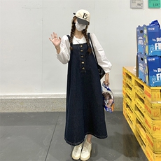 背带裙