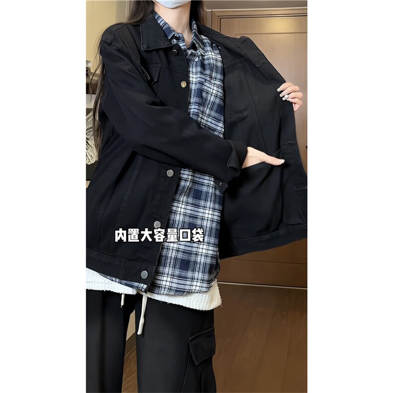 JK988-P55-控88现货撞色牛仔夹克外套,男装工装外套,星座116