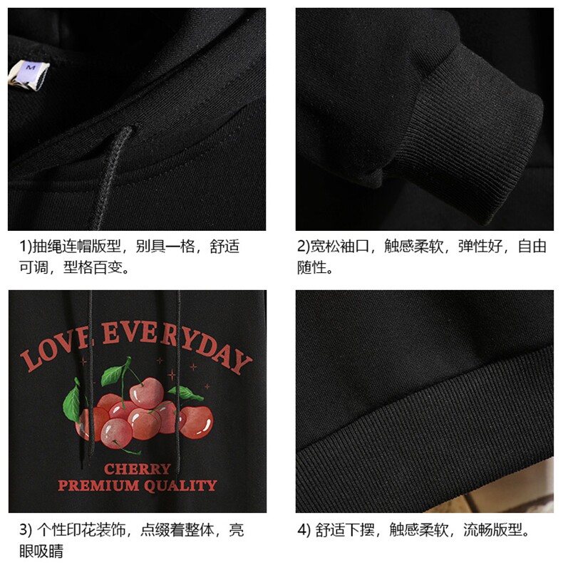 WY2325-P35加绒款-P40纯棉连帽卫衣男大码运动帽衫宽松薄砖墙,男装卫衣,电商A040A