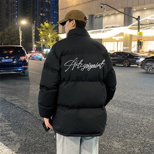 已注册港风抖音直播得物高品质宽松面包服羽绒棉外套棉衣M1158P65图片