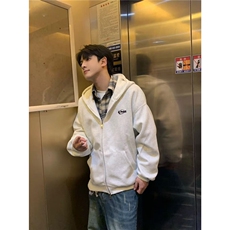 网图秋季340g美式宽松复古连帽卫衣男女WY09/P55，男装卫衣，星座205-3