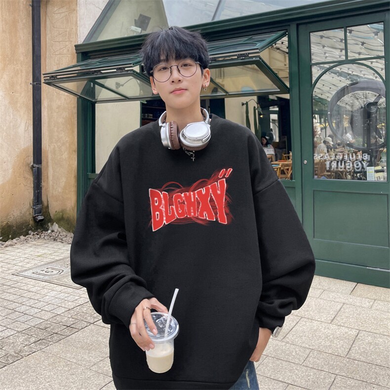 华夫格！华夫格卫衣男HW527-特P23图片