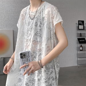 8XL-M 重磅！特大码短袖T恤背心男宽松休闲百搭 篮球服DX318P28图片