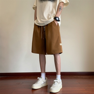 五分裤男直筒夏季宽松抽绳短裤男士休闲裤潮运动A266-TYKZ714-P25图片